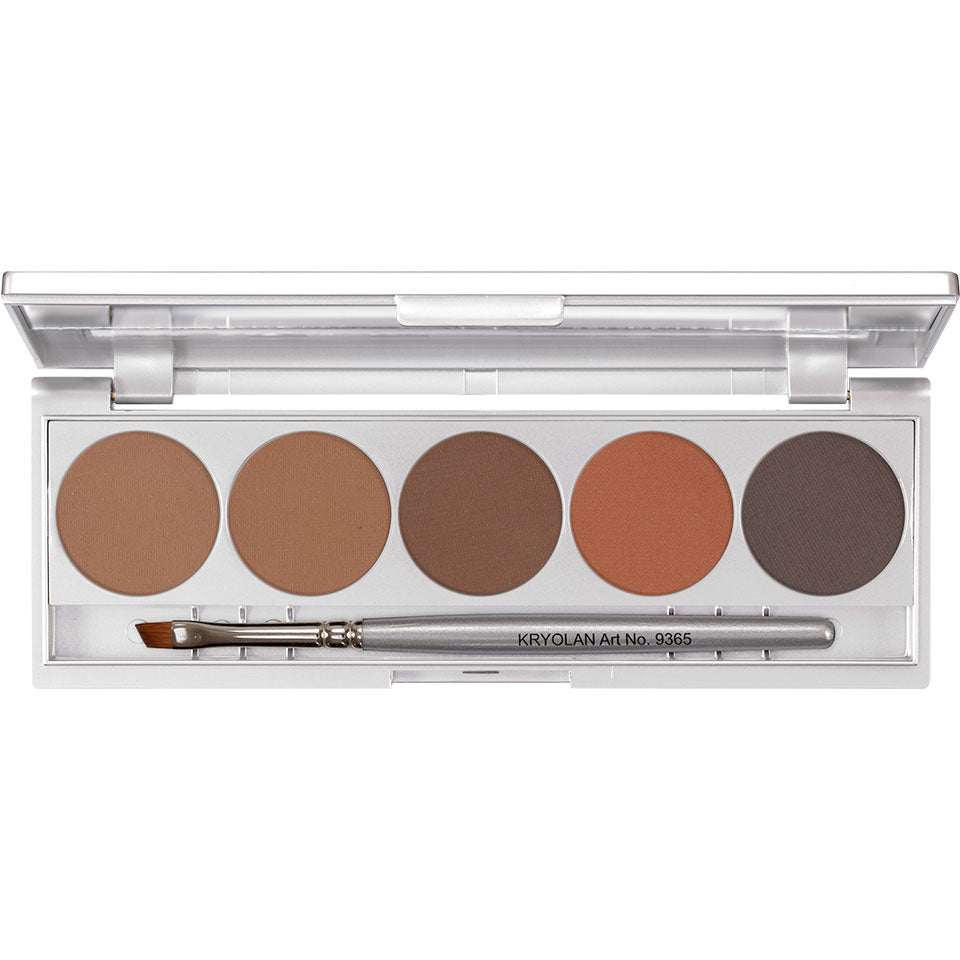 eyebrow powder set - 5 colors (paleta de 5 sombas cejas)