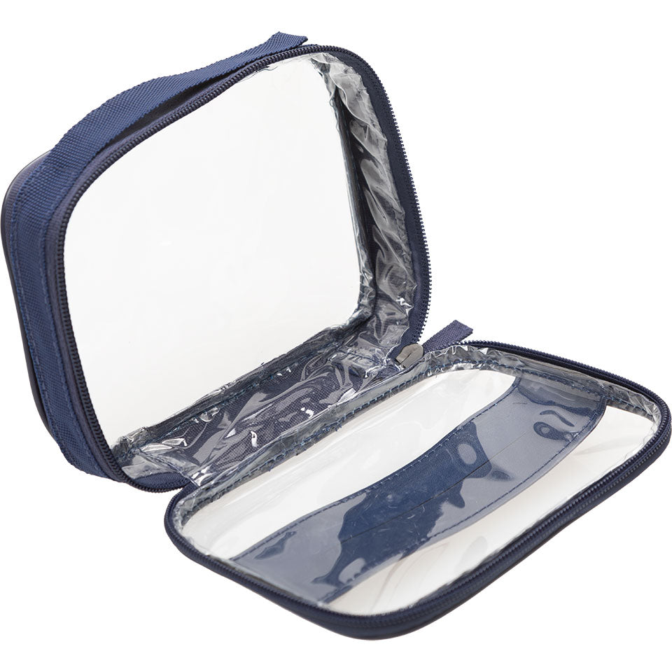 Cosmetiquera pequeña-Neceser Flight Bag Transparent