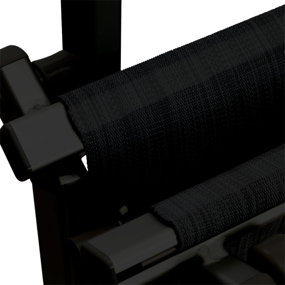 Aluminum Make-up Chair black