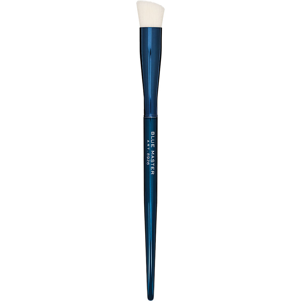 Brocha pequeña para perfeccionar la piel con forma de cúpula Blue Master