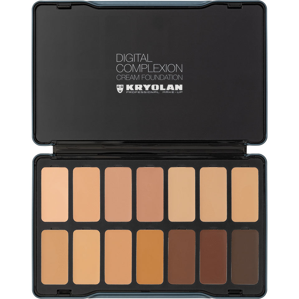 Digital Complexion Cream Foundation Paleta de 14 colores