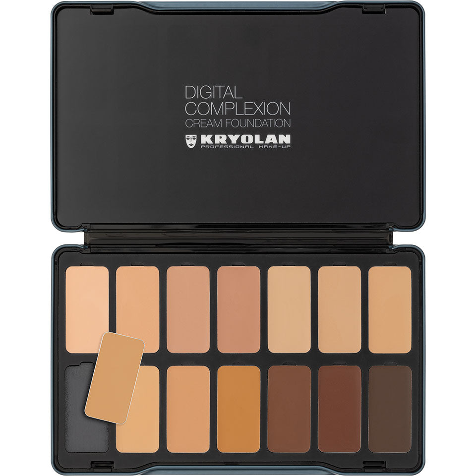 Digital Complexion Cream Foundation Paleta de 14 colores
