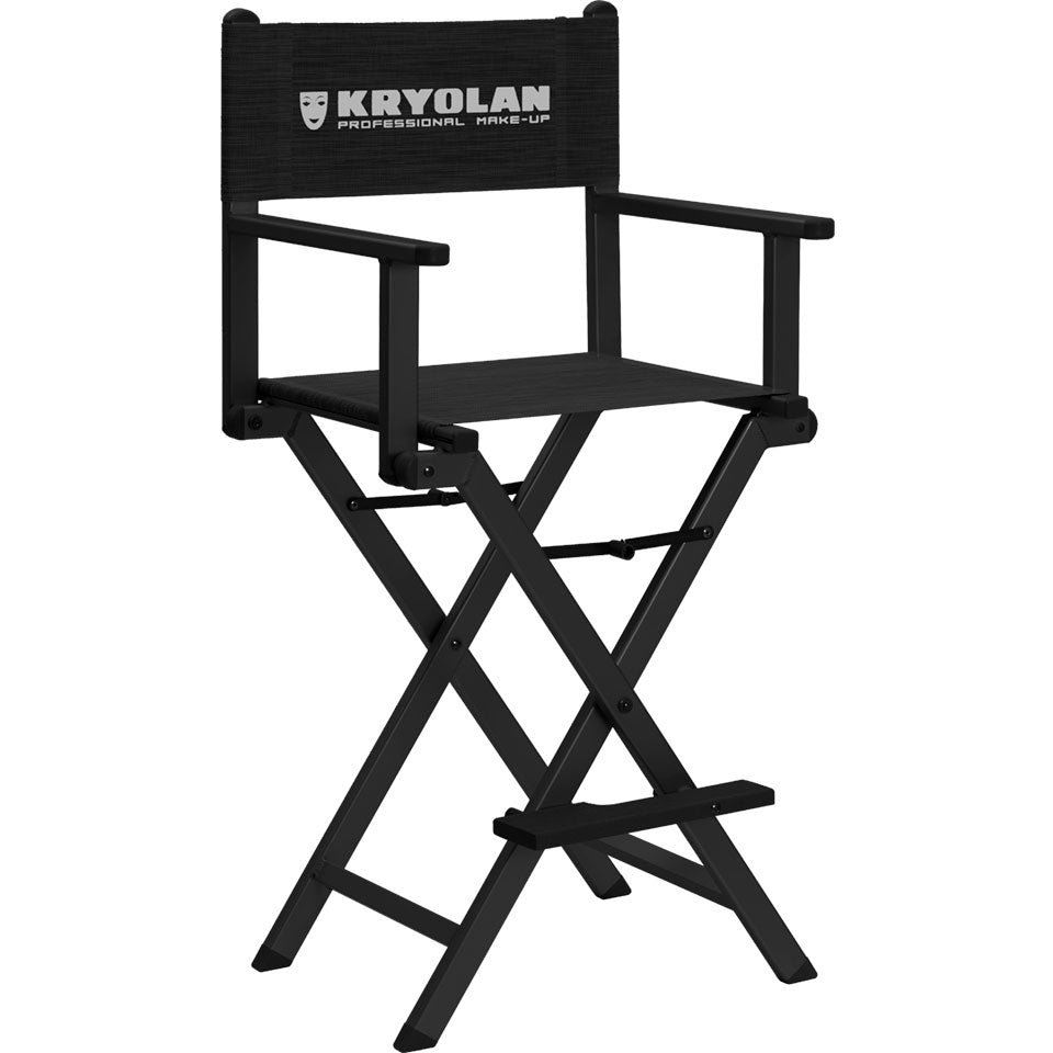 Aluminum Make-up Chair black