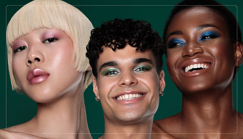 Eleva tu look navideño con brillo, dramatismo y un resplandor natural