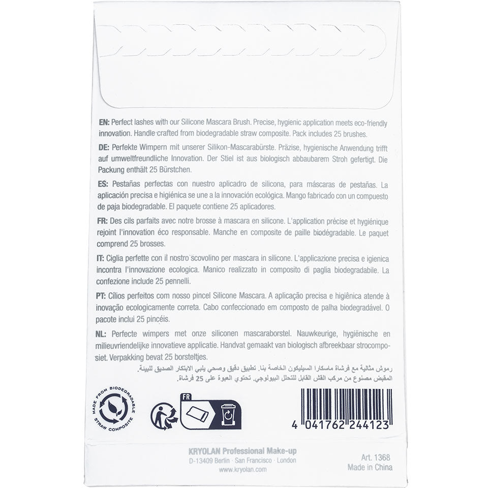 Cepillo de silicona para rímel